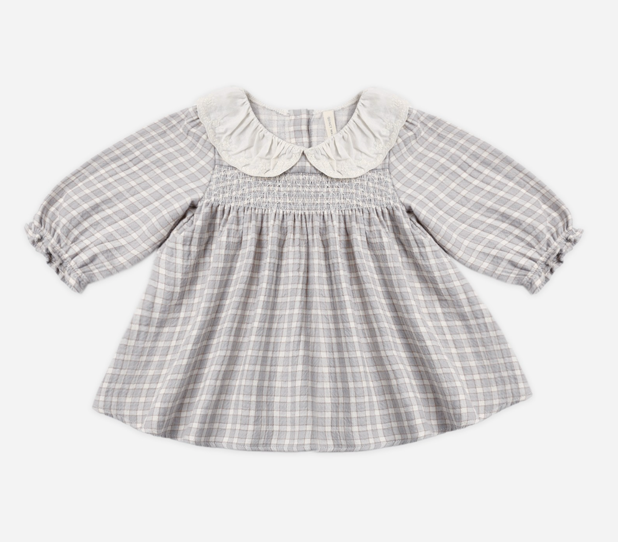 CALLIE DRESS BLUE GINGHAM