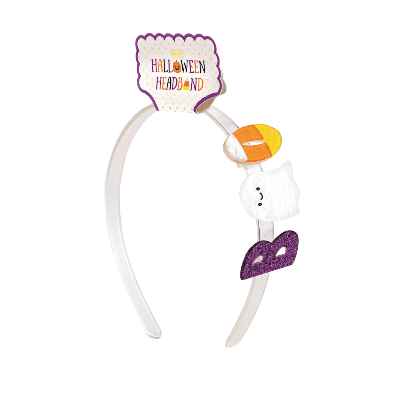Boo Halloween Acrylic Headband