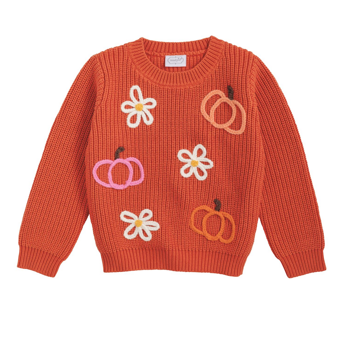 Pumpkin Flower Sweater