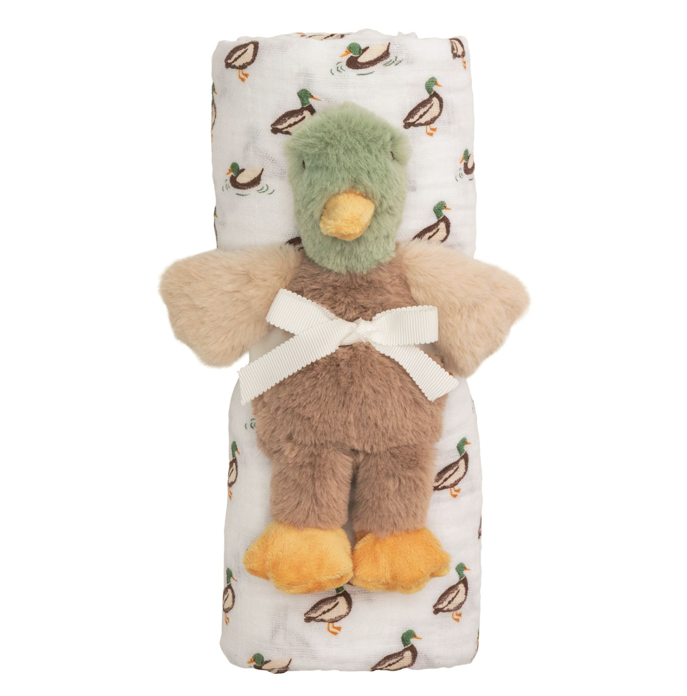 Swaddle & Rattle Set