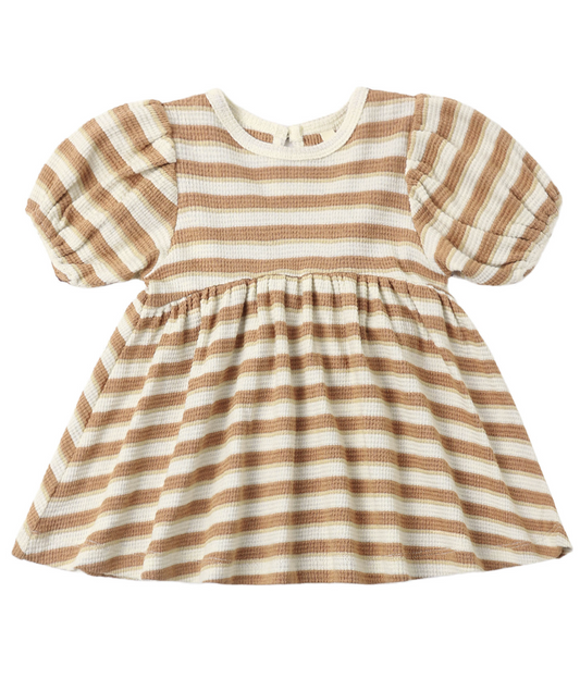 DARLA DRESS SPICE STRIPE