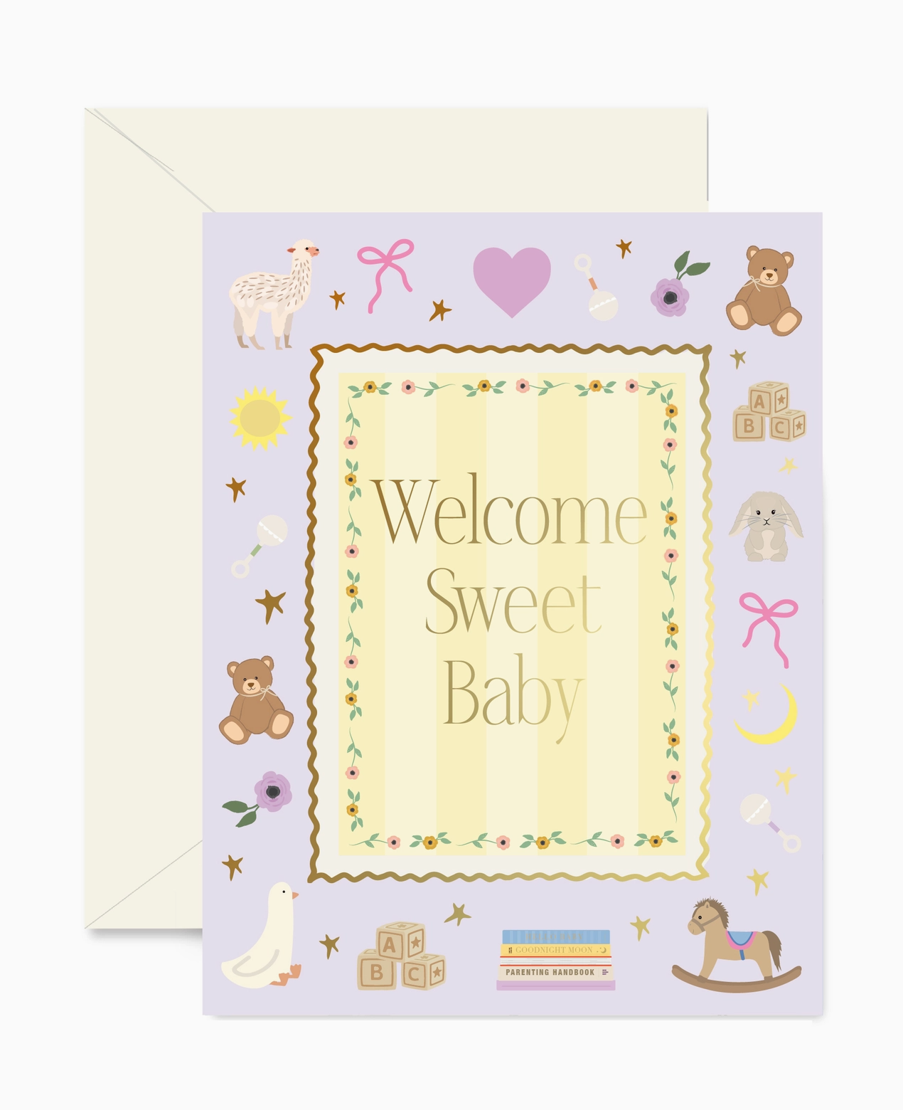 Welcome Sweet Baby card