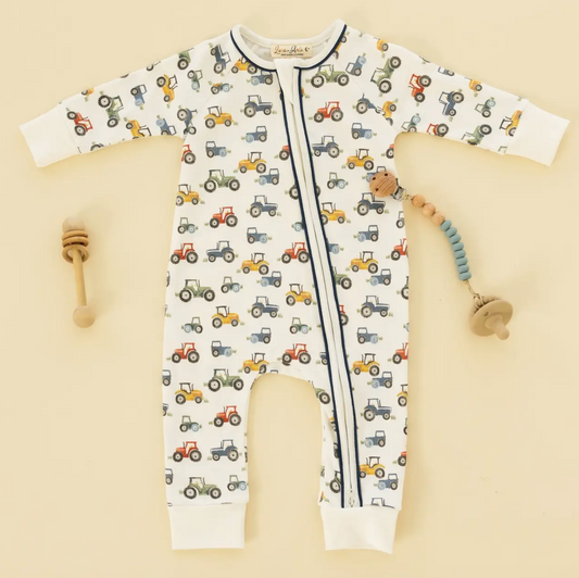Harvest Haulers Zip Playsuit