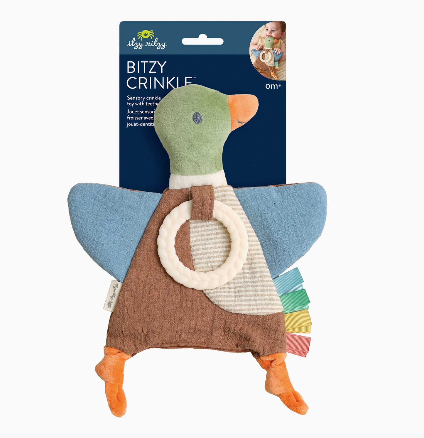 Mallard Duck Bitzy Crinkle™