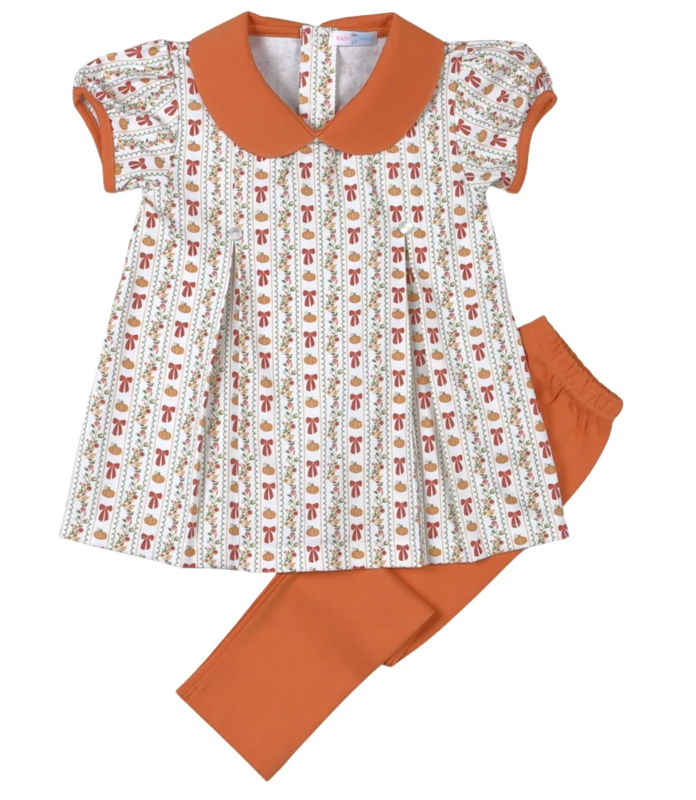 Greatfull Day Pima scalop collar top set