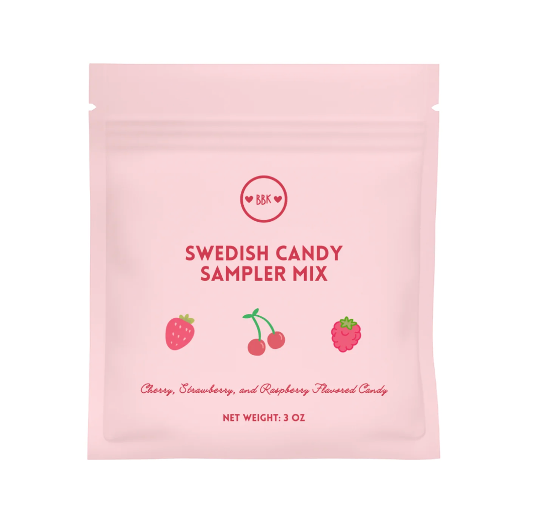 Swedish Candy - Strawberry Sampler