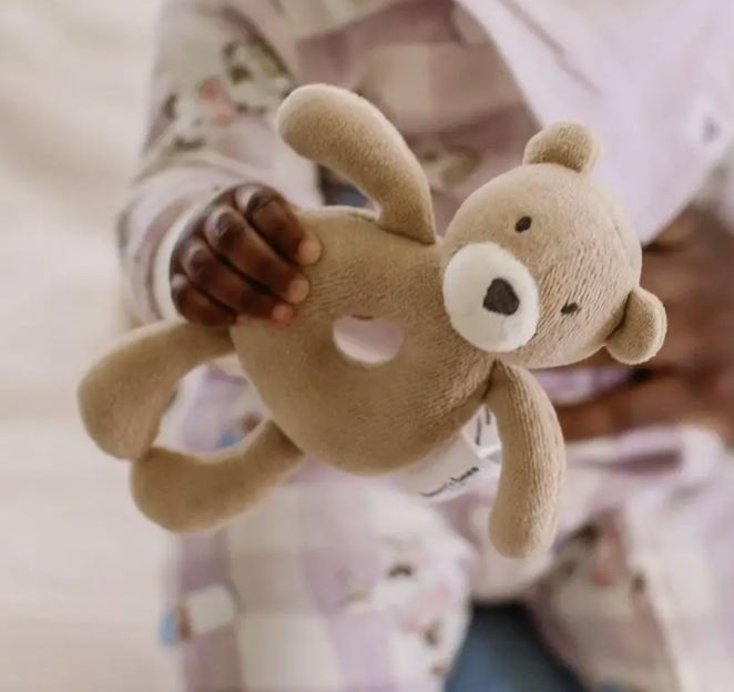 Bear Plush Rattle