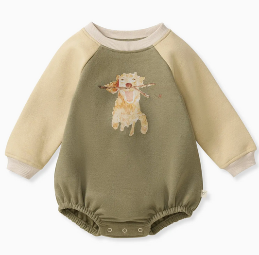 Golden Sweatshirt Bubble