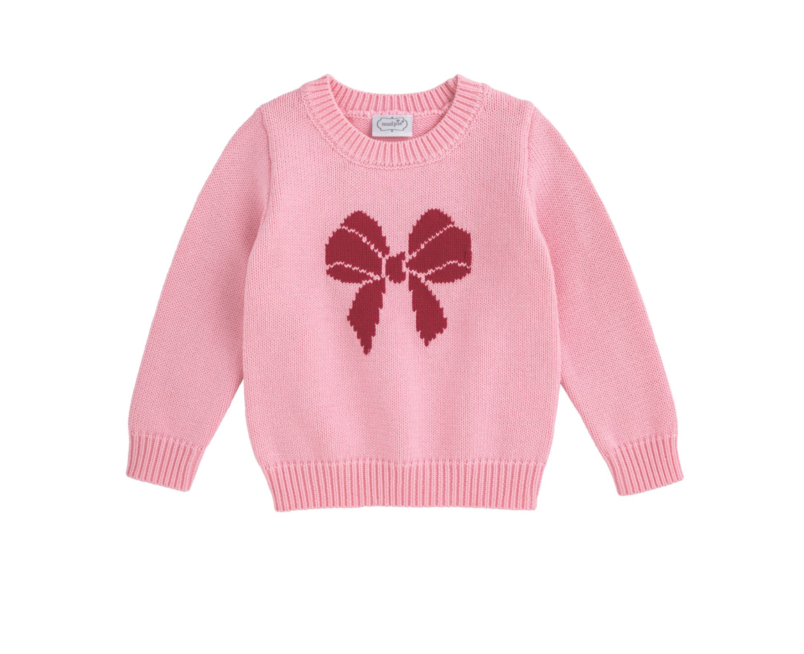 Pink Bow Sweater