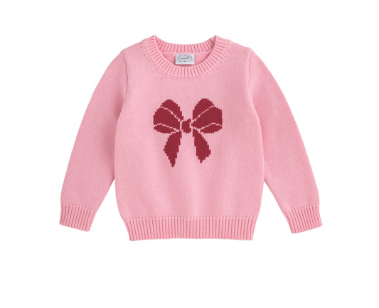 Pink Bow Sweater
