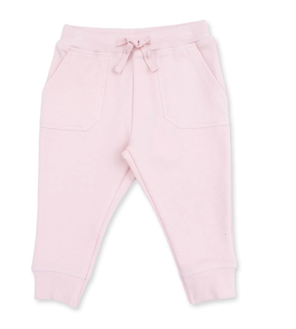 Solid Veiled Pink - Jogger Pant
