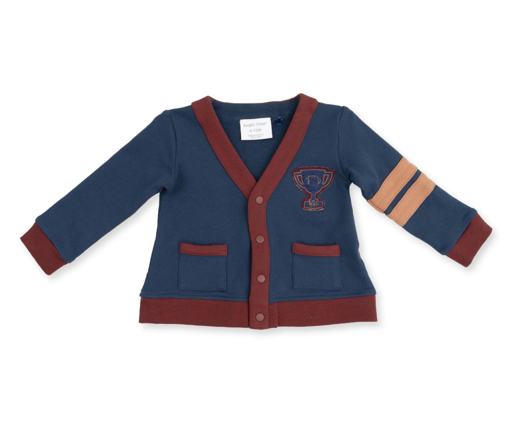 Varsity French Terry - Victory Cardigan