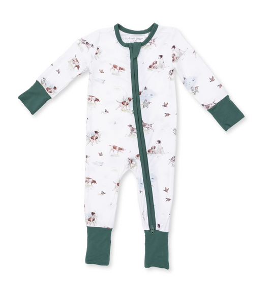 Pointer Pups and Duck Buddies - Convertible Romper
