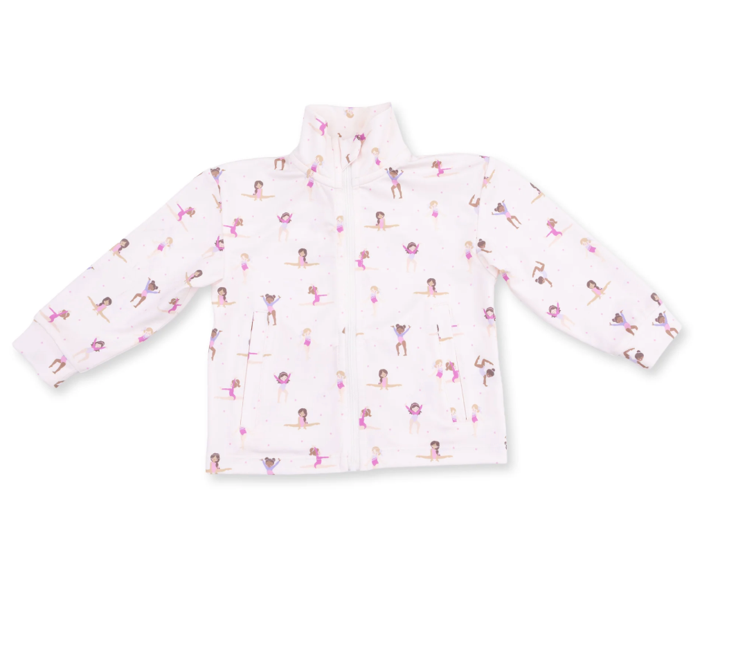 Tiny Tumblers Activewear - Mock Neck Active Jacket