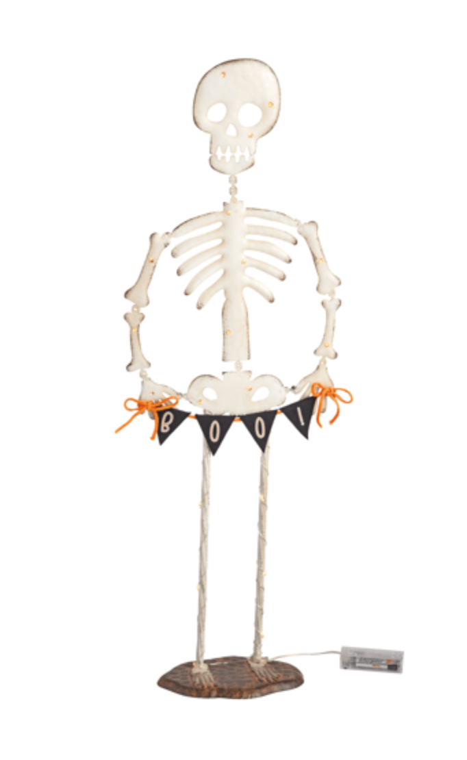 Light Up Skeleton Sitter - Large