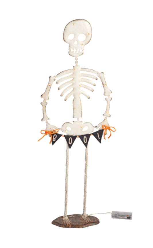 Light Up Skeleton Sitter - Large