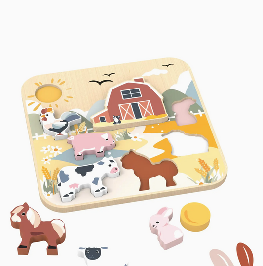 Wooden Farm Puzzle