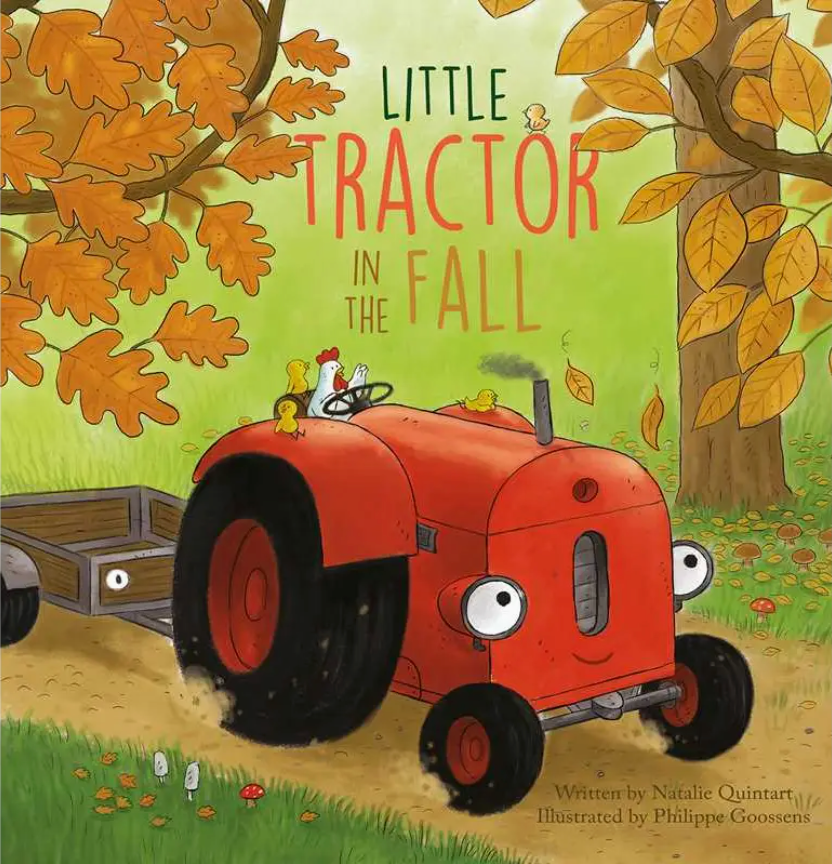 Little Tractor in the Fall Book