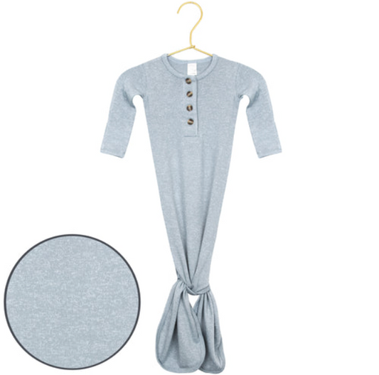 Miller Plush Knit Knotted Gown