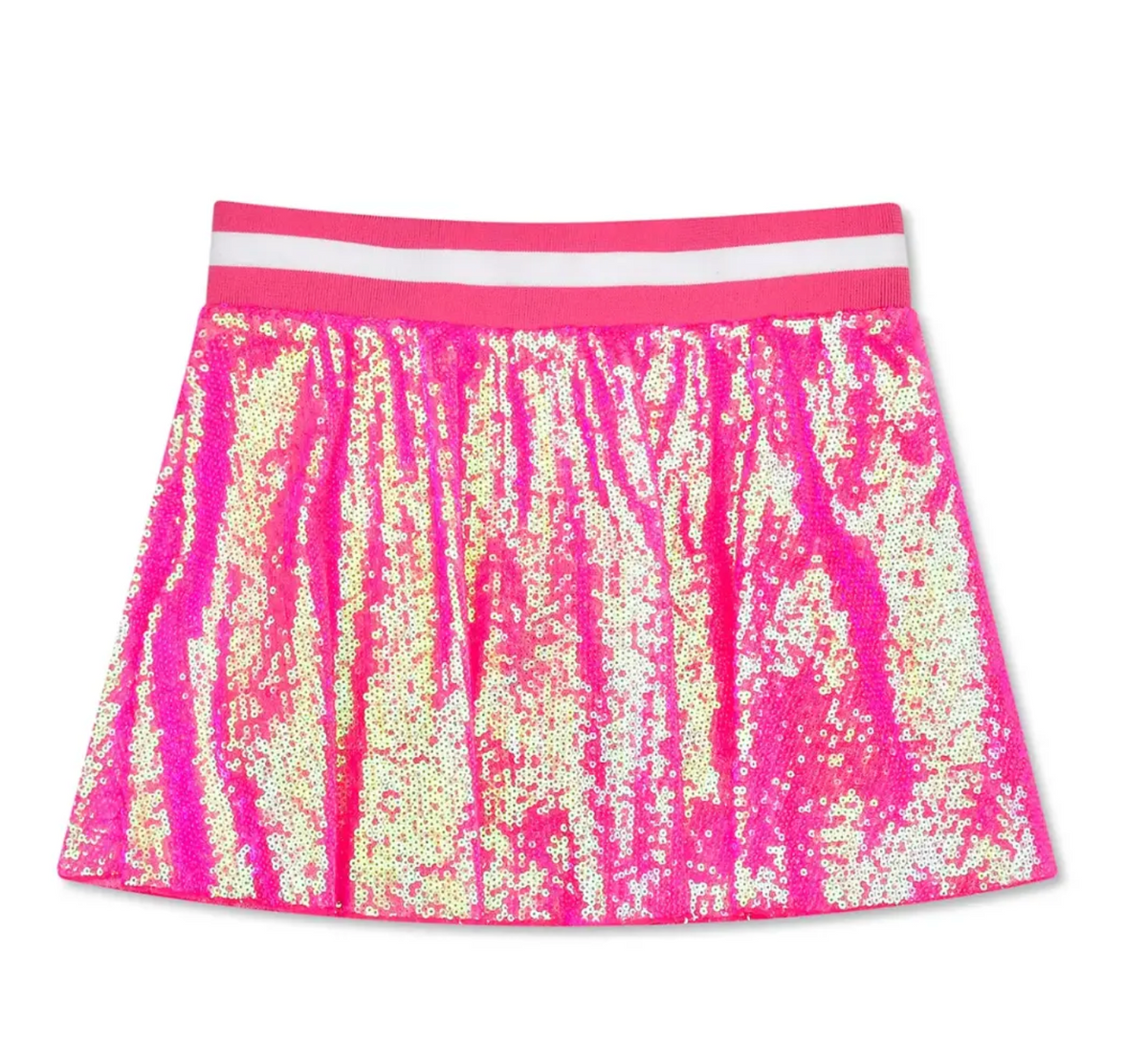 Pink Sequin Skort