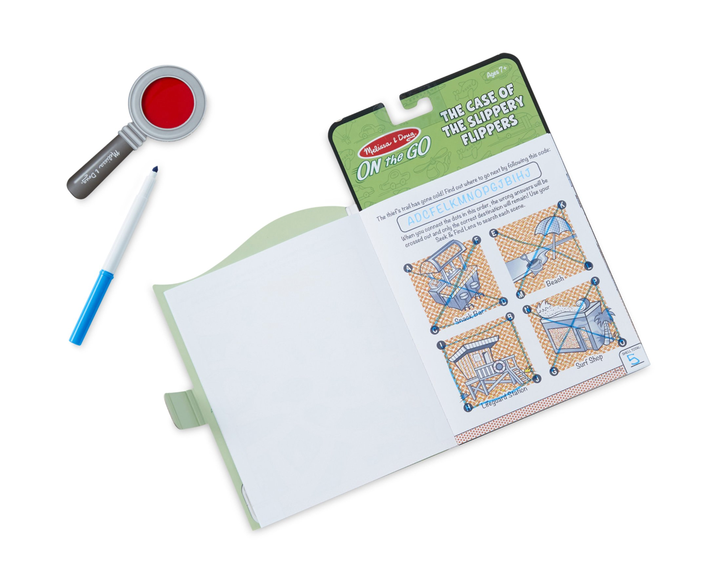 Secret Decoder Set - Case of the Slippery Flippers