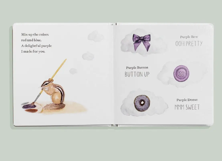 Wishy Washy: A Board Book of First Words and Colors