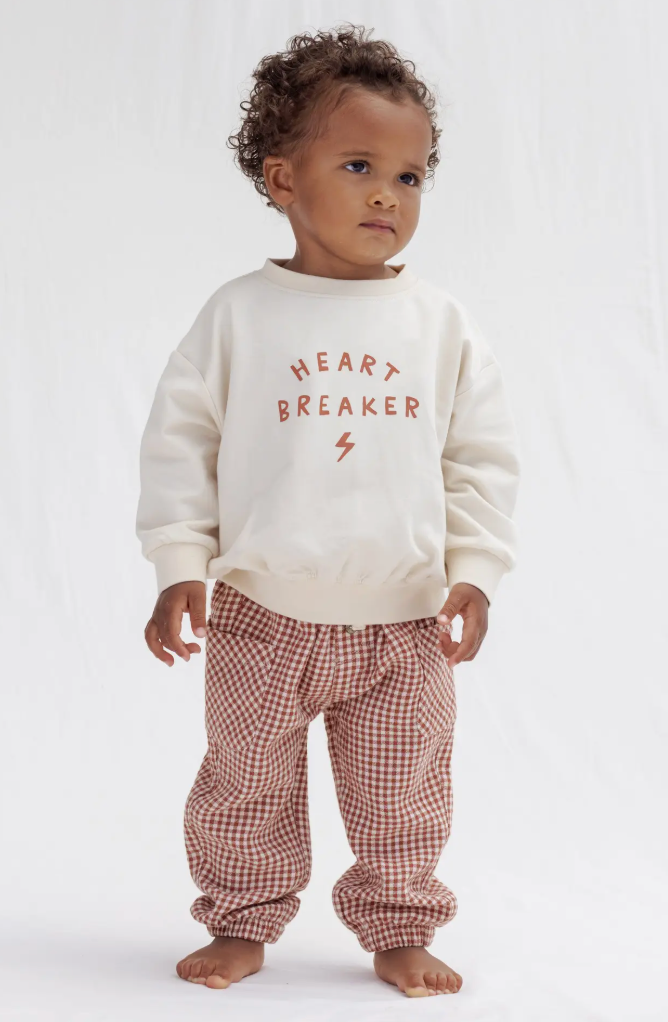 Relaxed Sweatshirt || Heart Breaker