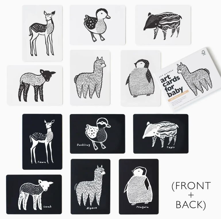 Art Cards For Baby - Baby Animals