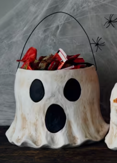 Paper Mache Treat Bucket - Large