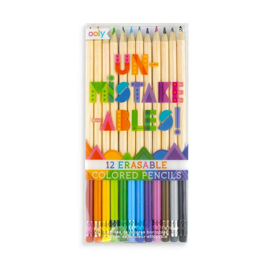 Un-Mistake-Ables! Erasable Colored Pencils