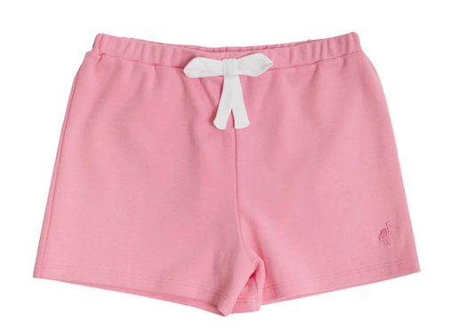 Shipley Shorts - Hamptons Hot Pink With Worth Avenue White