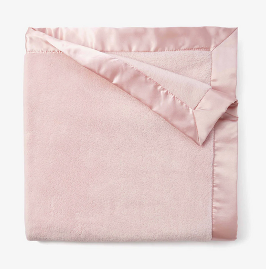 Elegant Baby Pale Pink Fleece Blanket