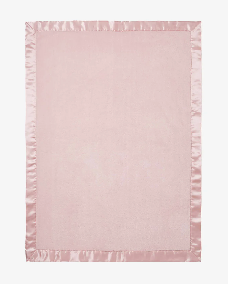Elegant Baby Pale Pink Fleece Blanket