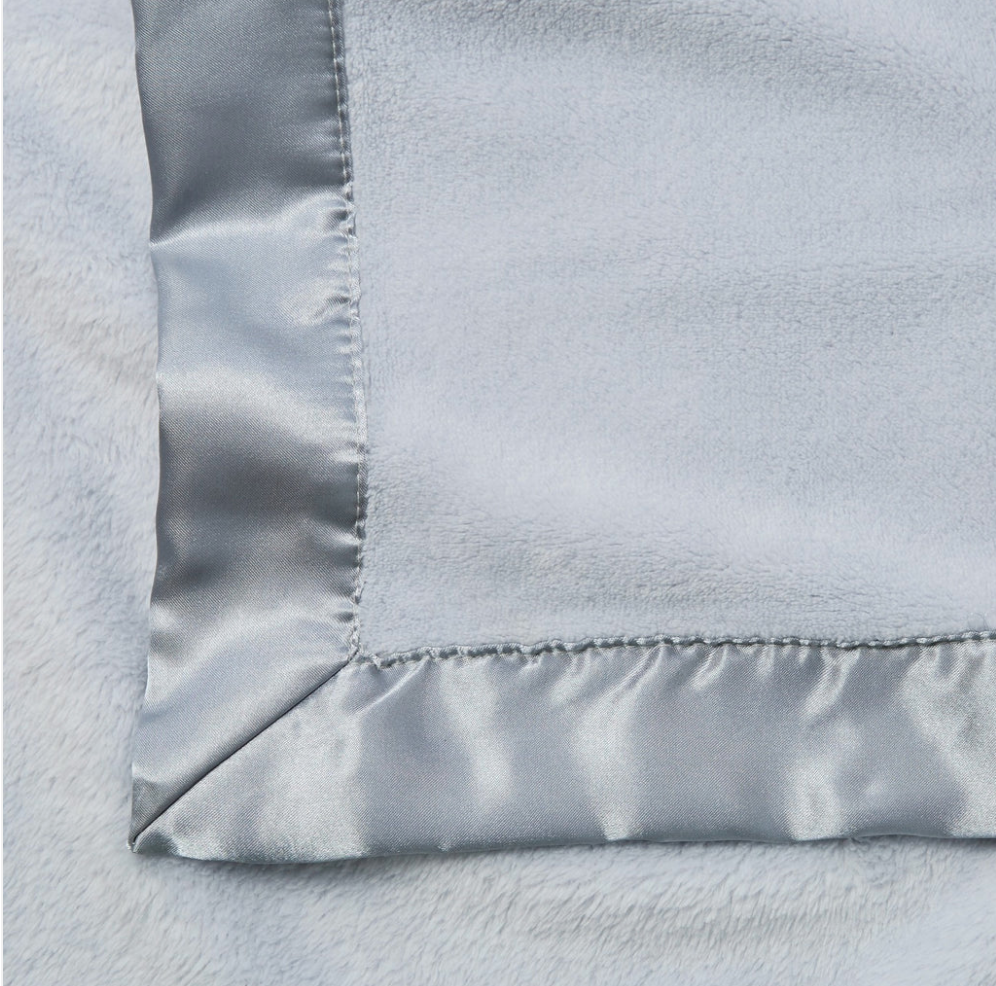 Elegant Baby Pale Blue Fleece Blanket