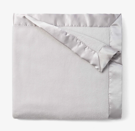 Elegant Baby Grey Fleece Blanket